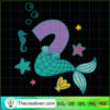2nd Birthday Mermaid SVG, Little Mermaid SVG, Birthday SVG 3 2nd birthday mermaid copy