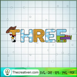 3rd Birthday Toy Story SVG, Toy Story SVG, Walt Disney SVG