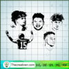 Patrick Mahomes Face Bundle SVG Cut File for Cricut & Silhouette 2 6 Digital SVG PNG JPG Patrick Mahomes copy