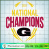 2021 Georgia Football Nation SVG Cut File for Cricut