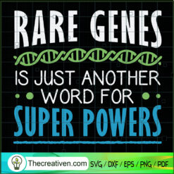 Rare Genes Is Just Another W SVG Cut File for Cricut