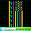 American Flag Mardi Gras Cra SVG Cut File for Cricut