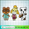 Animal Crossing Squad SVG, Tom Nook SVG, Crossing Animals SVG 2 Animal Crossing Squad copy
