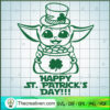 Baby Yoda St.Patrick's Day SVG Cut File for Cricut & S Design 81477