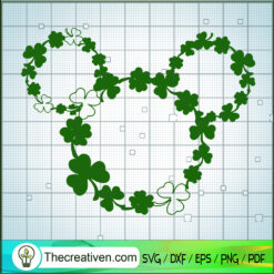 Disney St.Patrick's Day SVG Cut File for Cricut & Silh Design 81541