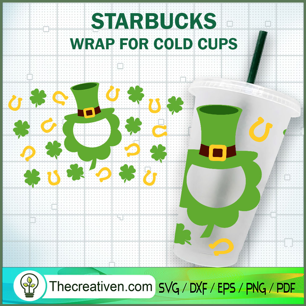 St Patricks Day Starbucks Cl SVG Cut File for Cricut 1 St Patricks Day Starbucks Cl SVG Cut File for Cricut