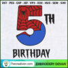 5th Birthday Spider-man Embr Embroidery Design 3 3 copy 14