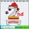 2nd Birthday Paw Patrol Embr Embroidery Design 3 20 copy 2