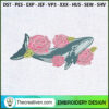 Floral Whale Embroidery Designs Embroidery Design – Digital Download 2 15 copy 13