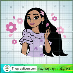 Encanto Isabela SVG, Disney Encanto SVG, Walt Disney SVG