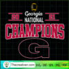 Georgia National Champions 2021 SVG Cut File for Cricut & Silhouette 3 Georgia National Champions 2021 American Football copy