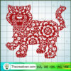 Happy Lunar New Year 2022 SVG, Tiger Year SVG, New Year SVG