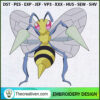 Beedrill Pokemon Embroidery  Embroidery Design