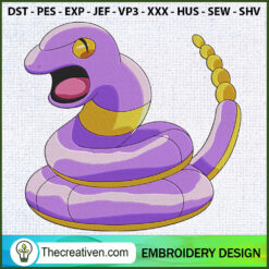 Ekans Pokemon Embroidery Designs Embroidery Design – Digital Download