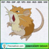 Raticate Male Pokemon Embroi Embroidery Design 2 14 copy 17