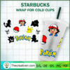 Pokemon Starbucks Cold Cup SVG Cut File for Cricut & Silhouette 3 22 min copy