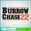 Burrow Chase’ 22 SVG Cut File for Cricut & Silhouette 3 Burrow SVG Digital Cut File copy