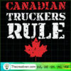 Cannadian Truckers Rule SVG Cut File for Cricut & Silhouette 2 Canadian Truckers Rule Zip Hoodie copy