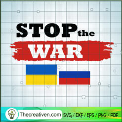 Stop The War SVG Cut File for Cricut & Silhouette