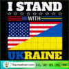 I Stand With Ukraine From America SVG Cut File for Cricut & Silhouette 3 Untitled 26 copy 4
