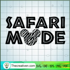 Disney Safari Mode SVG Cut File for Cricut & Silhouette
