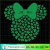 Disney Minnie Mouse St.Patri SVG Cut File for Cricut 2 Disney St Patricks Day svg Shamrock Minnie St Patricks Day Minnie svg Disney St Patricks copy