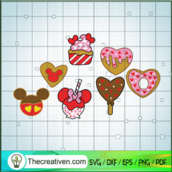 Disney Valentines Day SVG, Walt Disney SVG, Happy Valentine's Day SVG