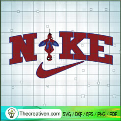 Spider-man Nike Logo Peter Parker SVG, Spider-man SVG, Marvel Nike SVG