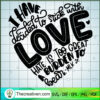 MLK Love SVG Cut File for Cricut & Silhouette 3 MLK LOVE copy