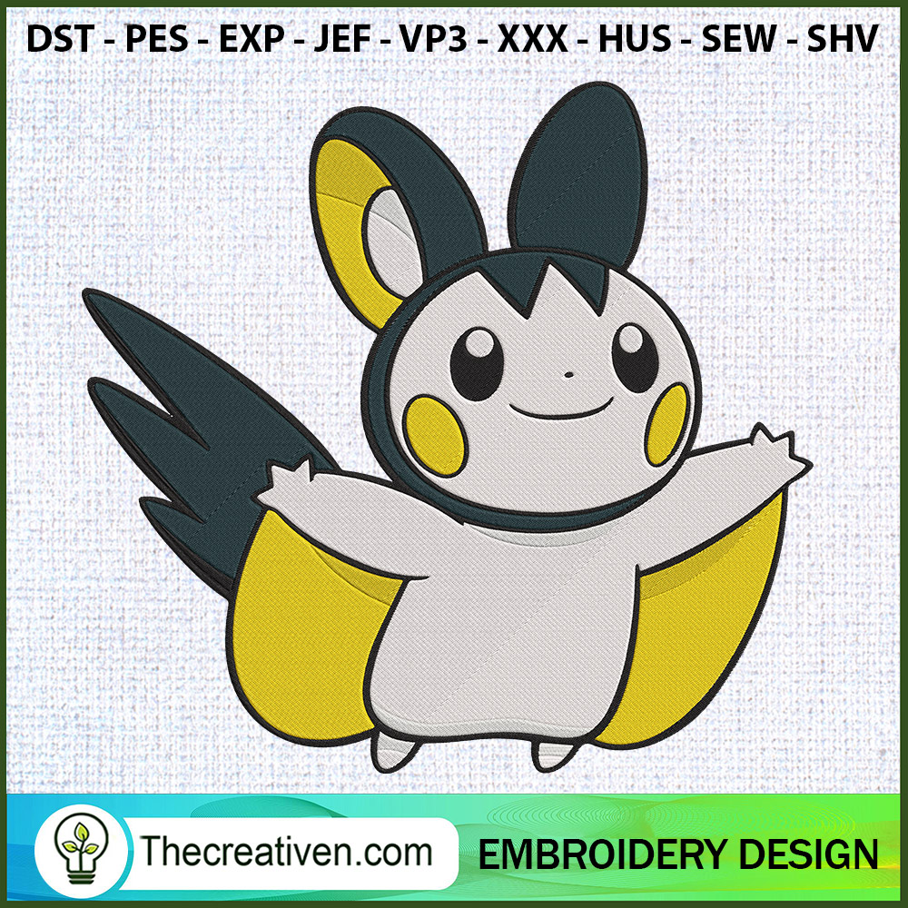Emolga Pokemon Embroidery Designs Embroidery Design – Digital Download 1 Emolga Pokemon Embroidery Designs Embroidery Design – Digital Download