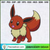 Eevee Pokemon Embroidery Designs Embroidery Design – Digital Download