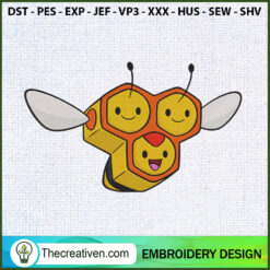 Combee Pokemon Embroidery Designs Embroidery Design – Digital Download