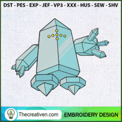 Regice Pokemon Embroidery Designs Embroidery Design – Digital Download