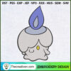 Litwick Pokemon Embroidery D Embroidery Design