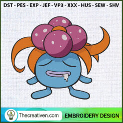 Gloom Pokemon Embroidery Designs Embroidery Design – Digital Download