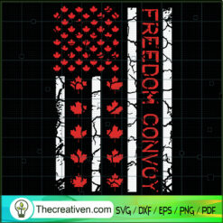 Freedom Convoy 2022 Support SVG Cut File for Cricut & Silhouette