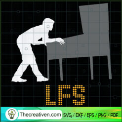 Legendary Lyman Front Stance Only SVG, LFS SVG, Piano SVG