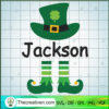 St.Patrick's Day Boy SVG, Jackson Elf SVG, Leprechaun SVG