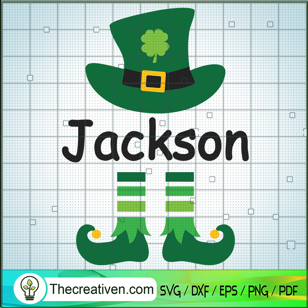 St.Patrick's Day Boy SVG, Jackson Elf SVG, Leprechaun SVG 1 St.Patrick's Day Boy SVG, Jackson Elf SVG, Leprechaun SVG