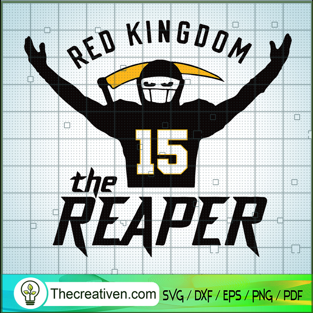 Red Kingdom The Reaper SVG Cut File for Cricut & Silhouette 1 Red Kingdom The Reaper SVG Cut File for Cricut & Silhouette