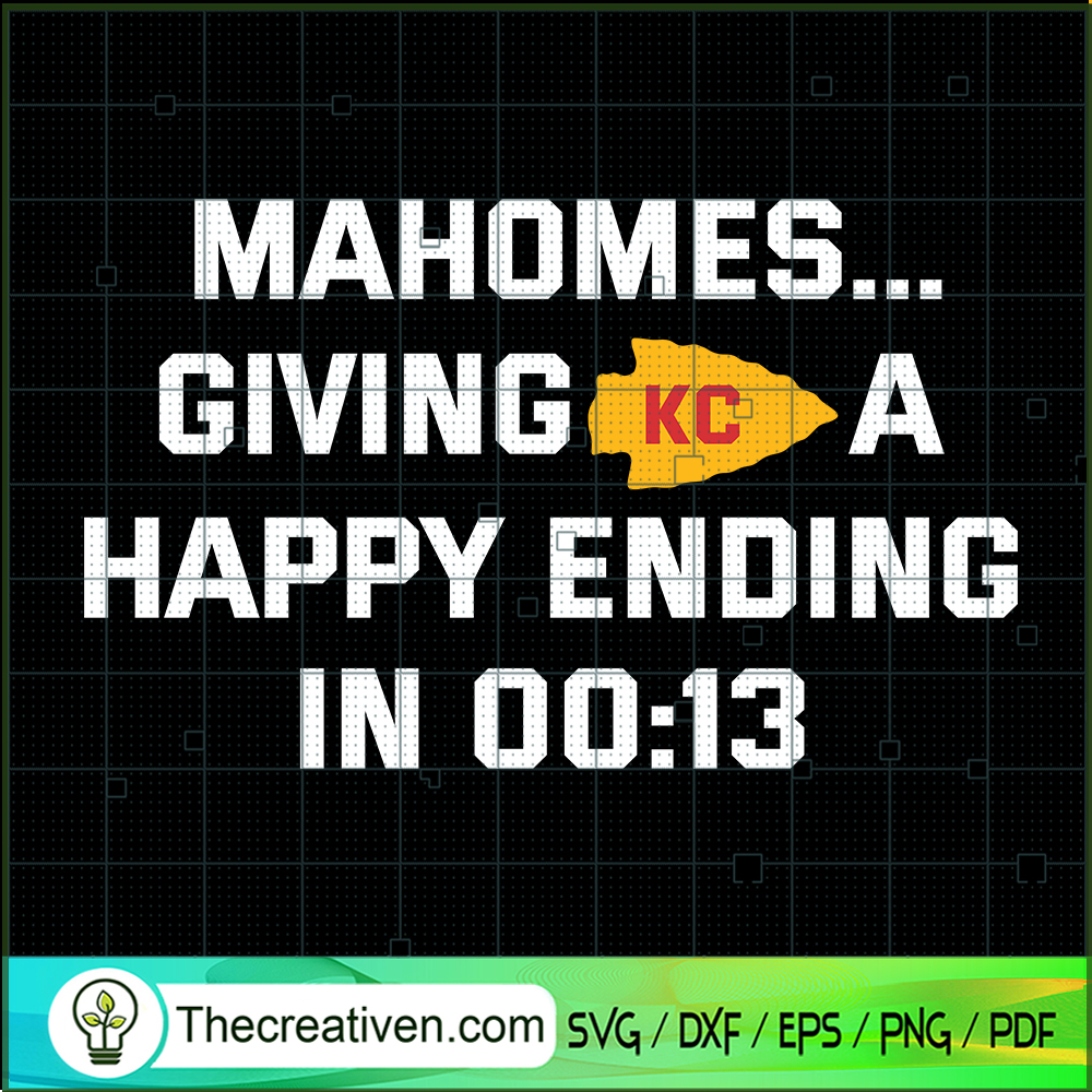 Mahomes Giving KC A Happy En SVG Cut File for Cricut 1 Mahomes Giving KC A Happy En SVG Cut File for Cricut