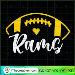 Rams Football SVG, Rams Logo SVG, Sports SVG