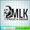 I Have A Dream SVG, Martin Luther King SVG, Quotes SVG