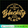 I Am Black Every Month But T SVG Cut File for Cricut