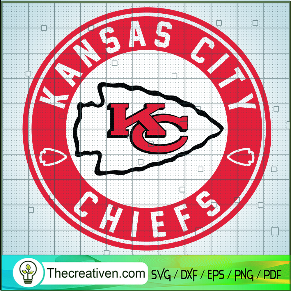 Kansas City Chiefs Circle Wi SVG Cut File for Cricut 1 Kansas City Chiefs Circle Wi SVG Cut File for Cricut