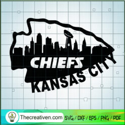 Kansas City Chiefs NFL Footb SVG Cut File for Cricut