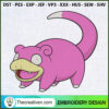 Slowpoke Pokemon Embroidery Embroidery Design 3 1 copy