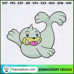 Seel Pokemon Embroidery Designs Embroidery Design – Digital Download