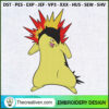 Typhlosion Pokemon Embroider Embroidery Design