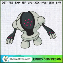 Registeel Pokemon Embroidery Embroidery Design